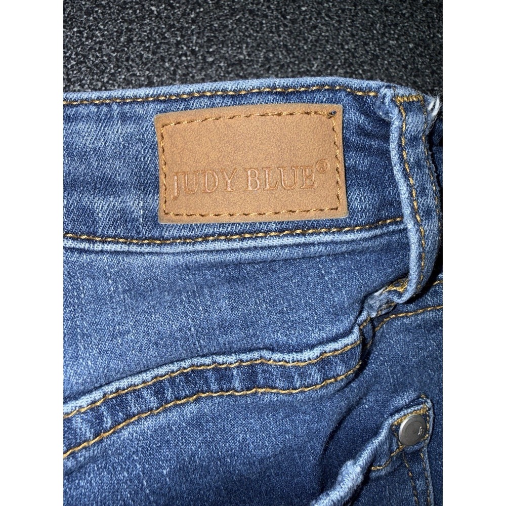 Judy Blue Jeans Relaxed Skinny‎ Fit Size 7/28 JB8829 Blue Denim - Picture 7 of 7